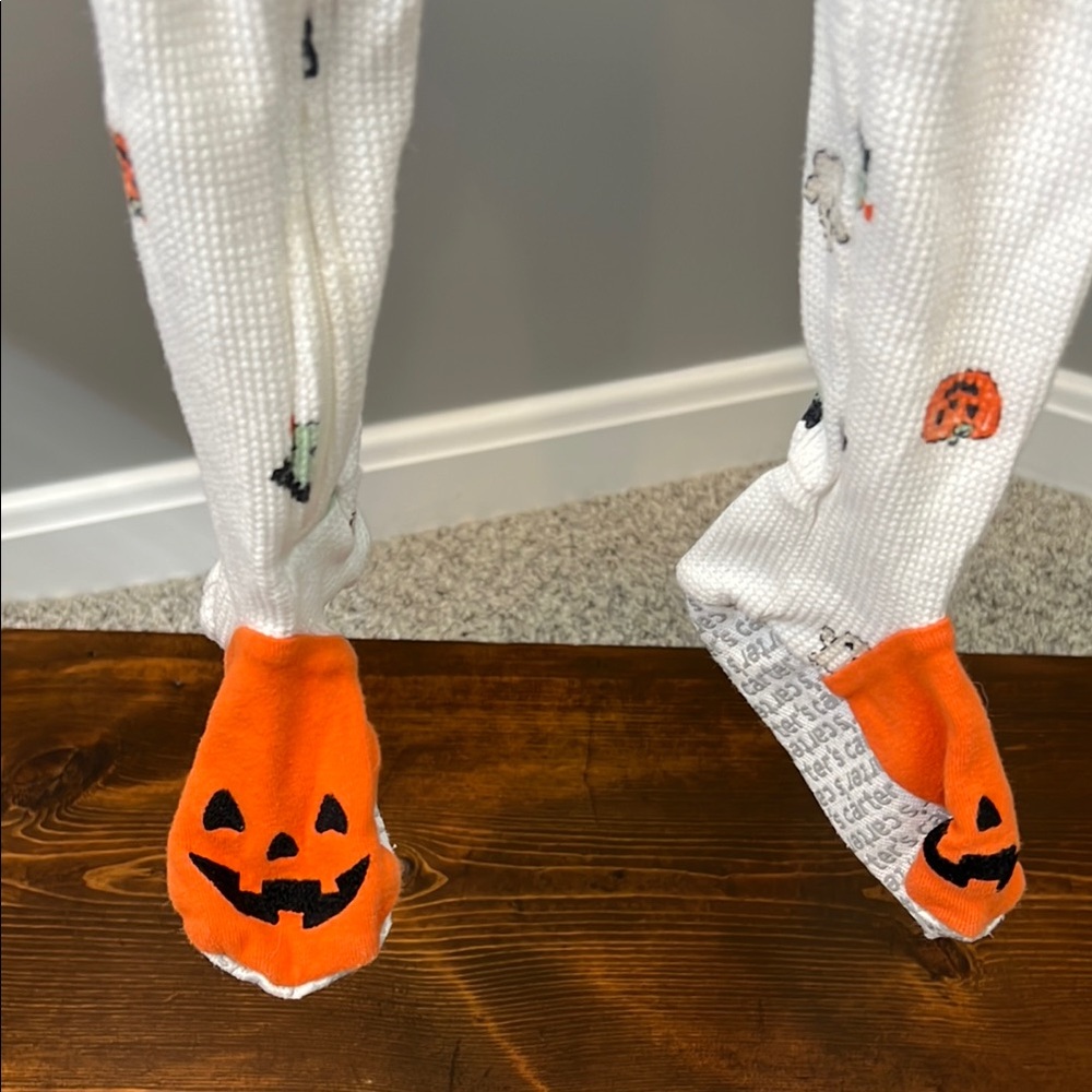 Carter’s Fall Footies | Toddler Fall PJs | Halloween Jammies | Thanksgiving - Picture 6 of 8